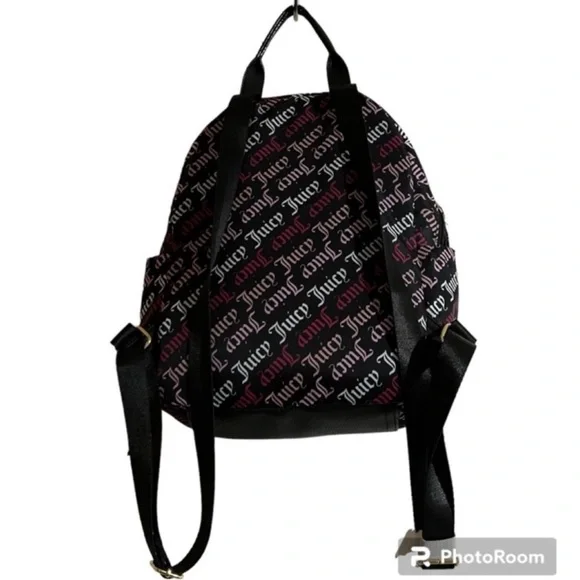 Juicy Couture Gothic Logo Quilty Pleasure Backpack
